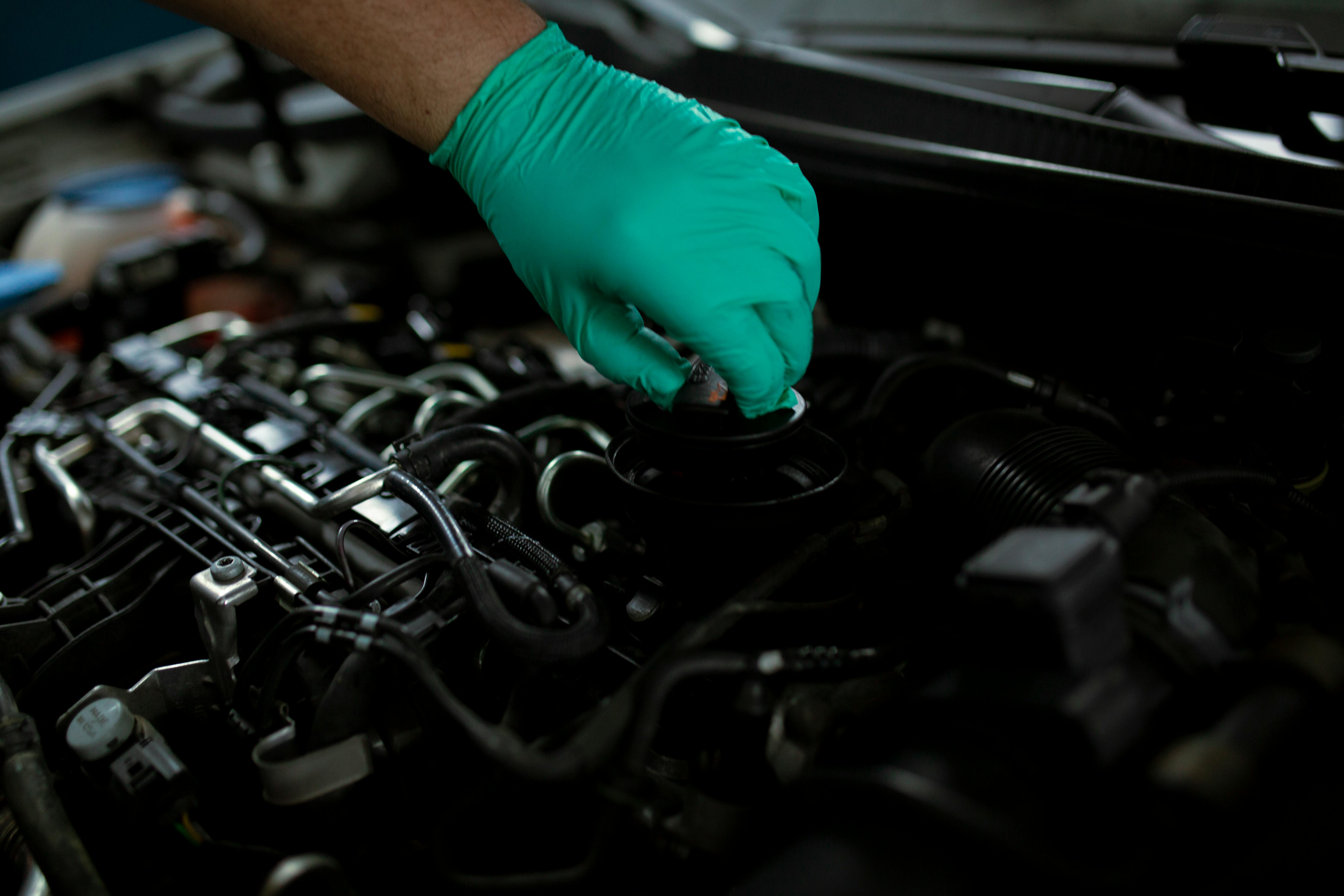 Oil change service at Fort Gibson Tire & Auto